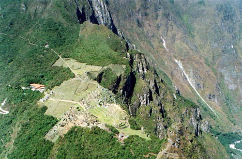 machu picchu visto da Huaina Picchu