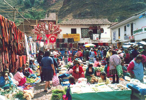 Pisac mercato