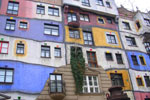 vienna La casa di Hundertwasser