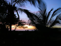 fantastico tramonto a Tamarindo