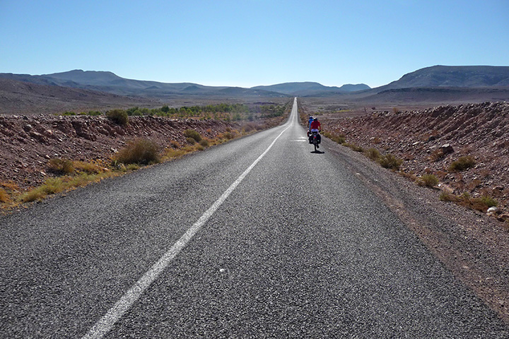foto marocco in bici