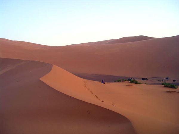 Merzouga - alba nel deserto