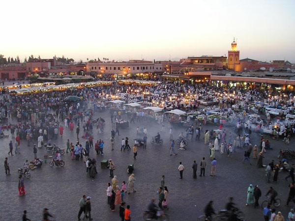 Marrakech - Pace Djemaa el Fna