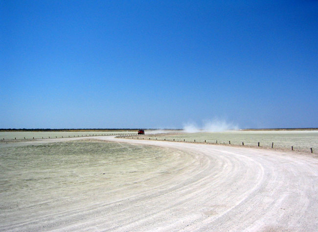 Etosha, Lago salato