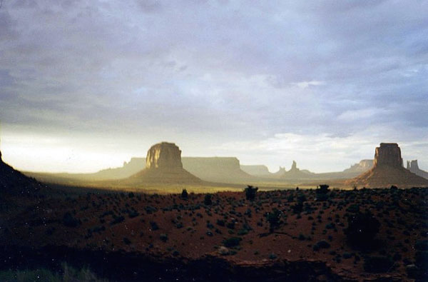 Utah - Monument Valley sunset