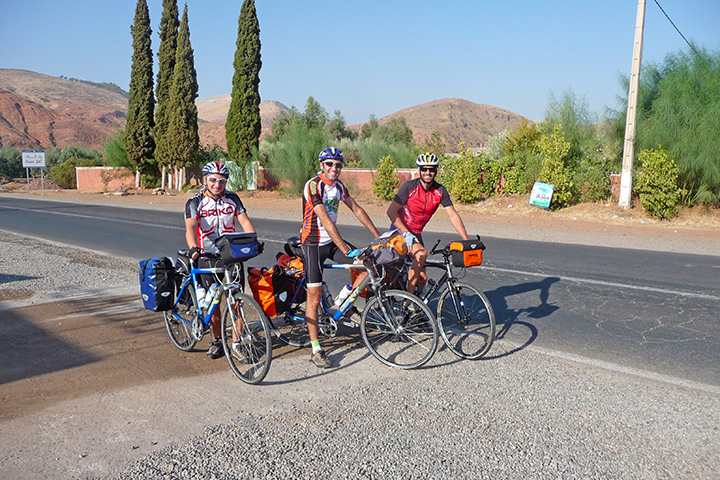 marocco in bici partenza