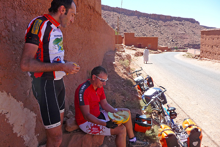 foto marocco in bici