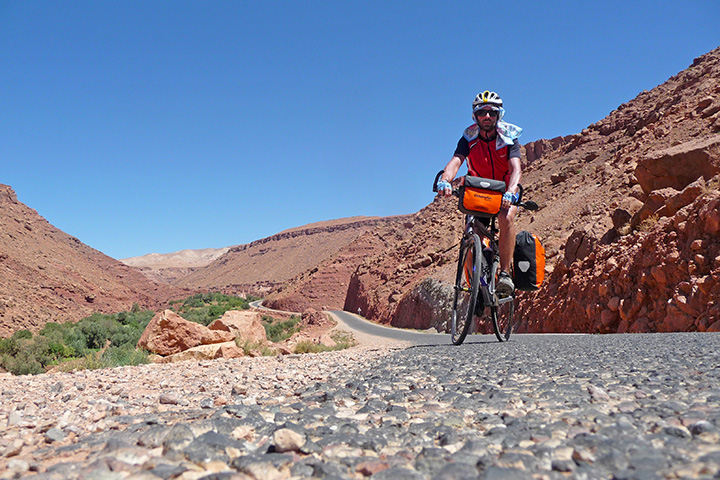 foto marocco in bici