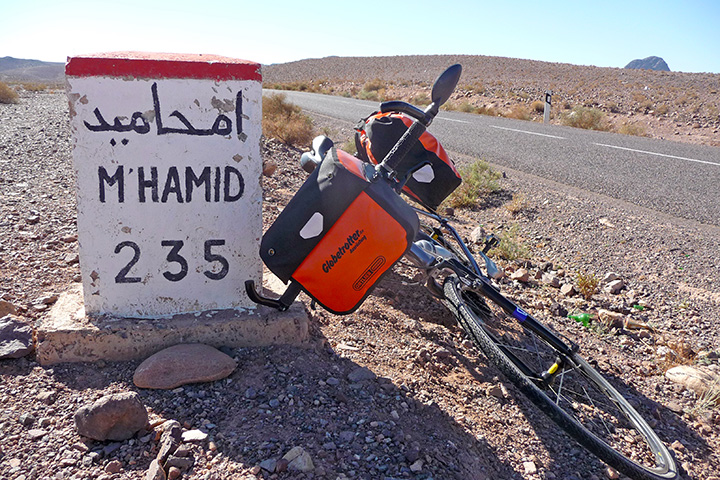 foto marocco in bici