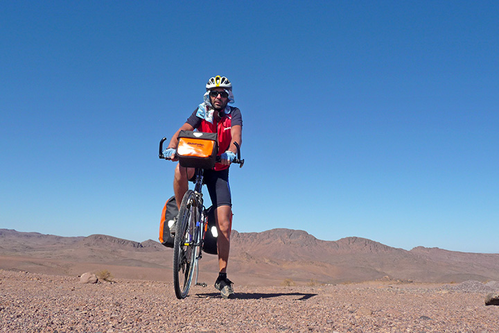 foto marocco in bici