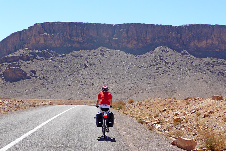 foto marocco in bici