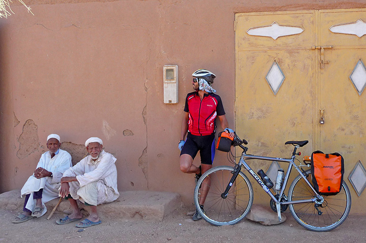 foto marocco in bici