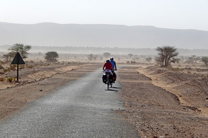 foto marocco in bici