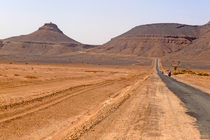 foto marocco in bici