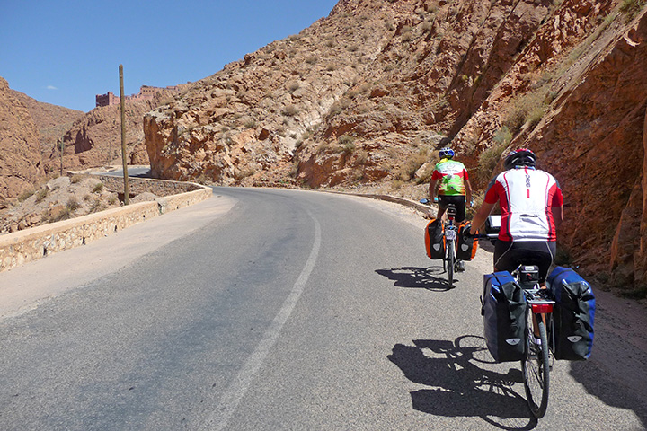foto marocco in bici