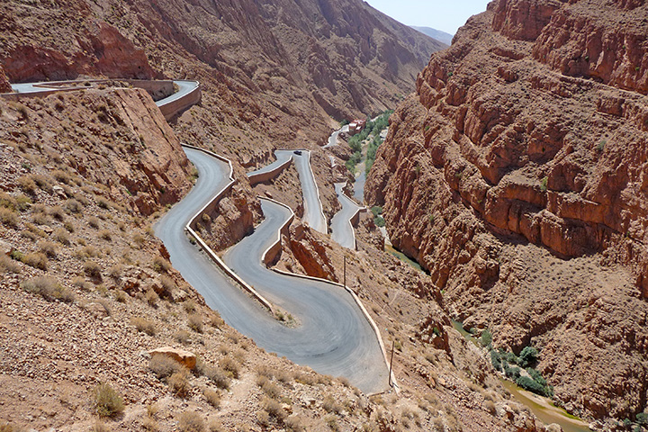 foto marocco in bici