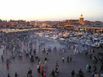 Marrakech pace djemaa el fna