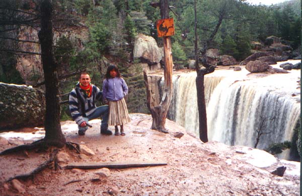 barranca del cobre cascata