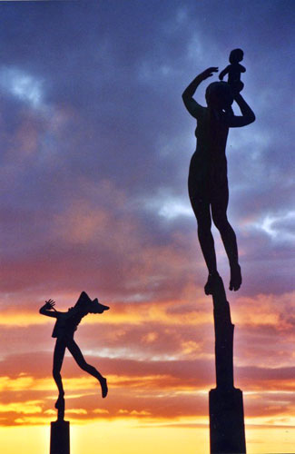 isola di Lidingo - statue nel parco di Millesgarden